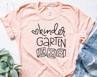 Kinder Squad Shirt Kindergarten Crew Teacher Shirt Kinder Squad Kinder Teacher Shirt Kindergarten Teachers Kindergarten shirt