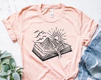 It's A Good Day To Read Tshirt, Book Shirt Women, Reading Shirts, Book Lover Gift for Readers, Bookworm, Books, Bookish, Librarian Gifts