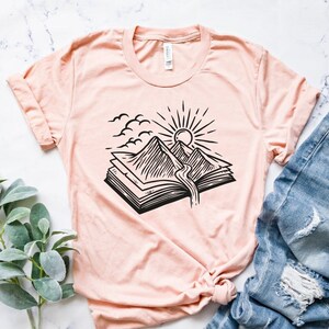 It&#39;s A Good Day To Read Tshirt, Book Shirt Women, Reading Shirts, Book Lover Gift for Readers, Bookworm, Books, Bookish, Librarian Gifts