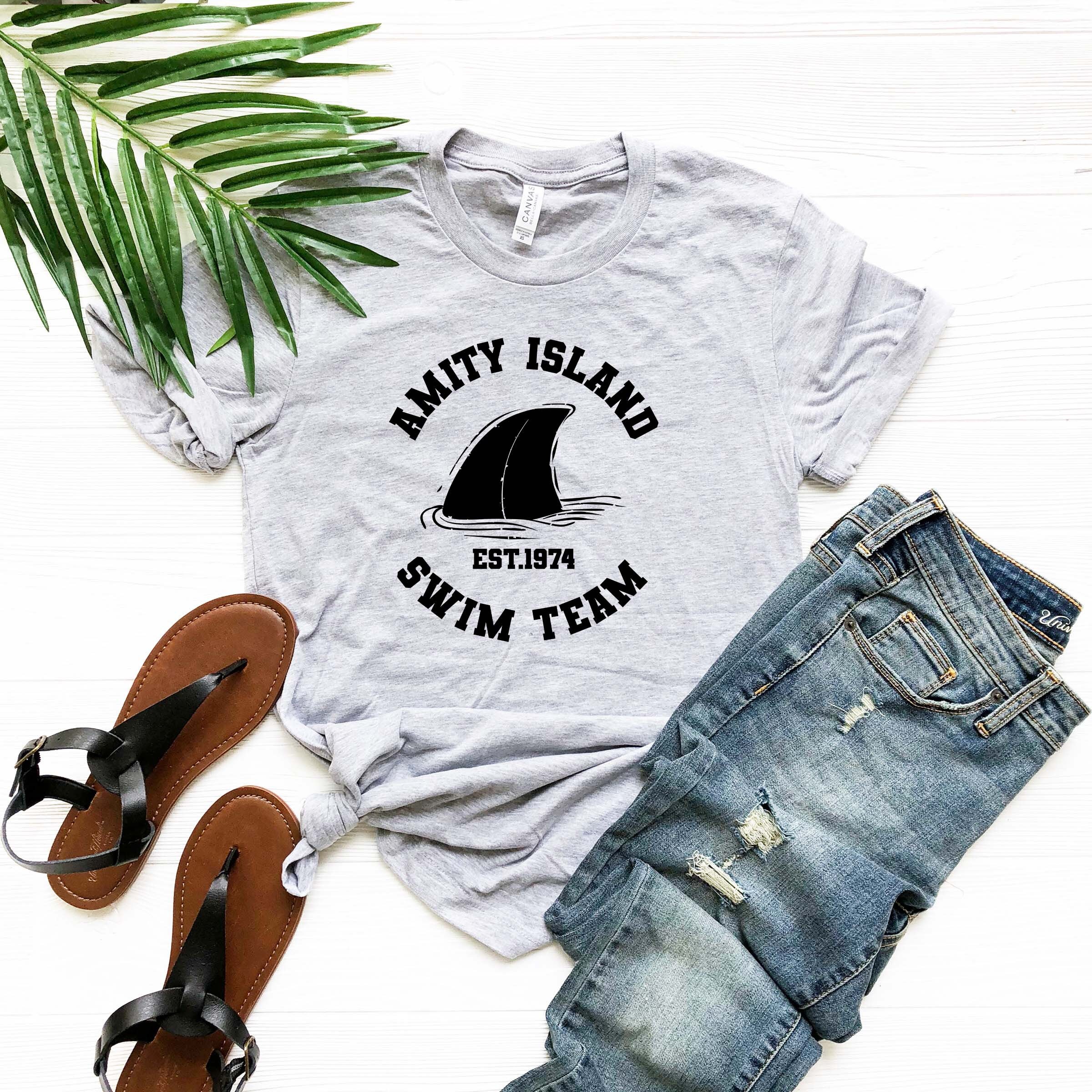 Amity Island Swim Team Shirt Amity 