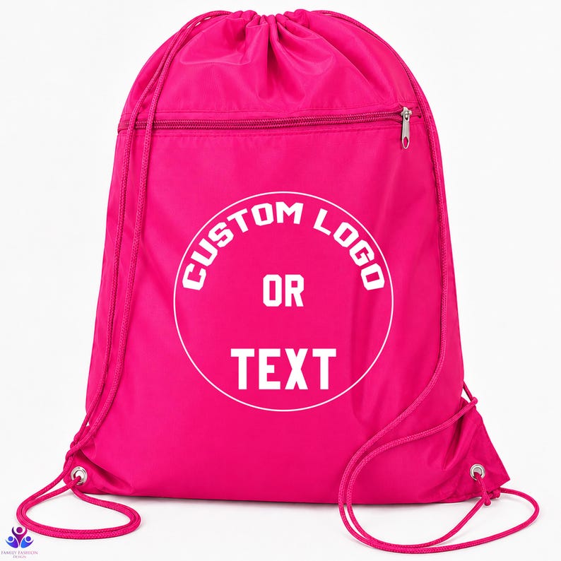 Custom Drawstring Backpack, Custom Sport Bag, Personalized Bag, Custom ...