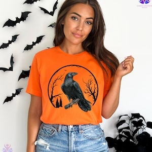 Raven Lover Shirt, Viking Scandinavian Tree Shirt, Viking Gift For Men, Raven Woman Shirt, Raven Shirt, Bird Lover Gift, Bird Crow Shirt