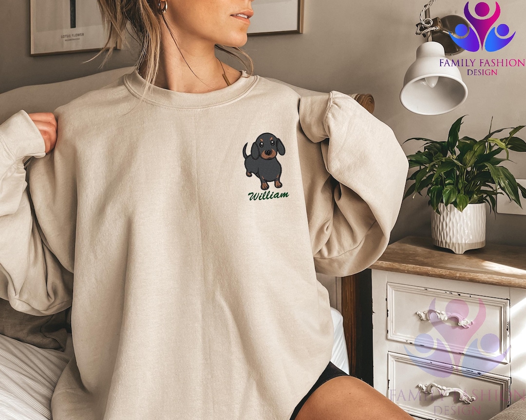 Dachshund Meditate Yoga Sweatshirt