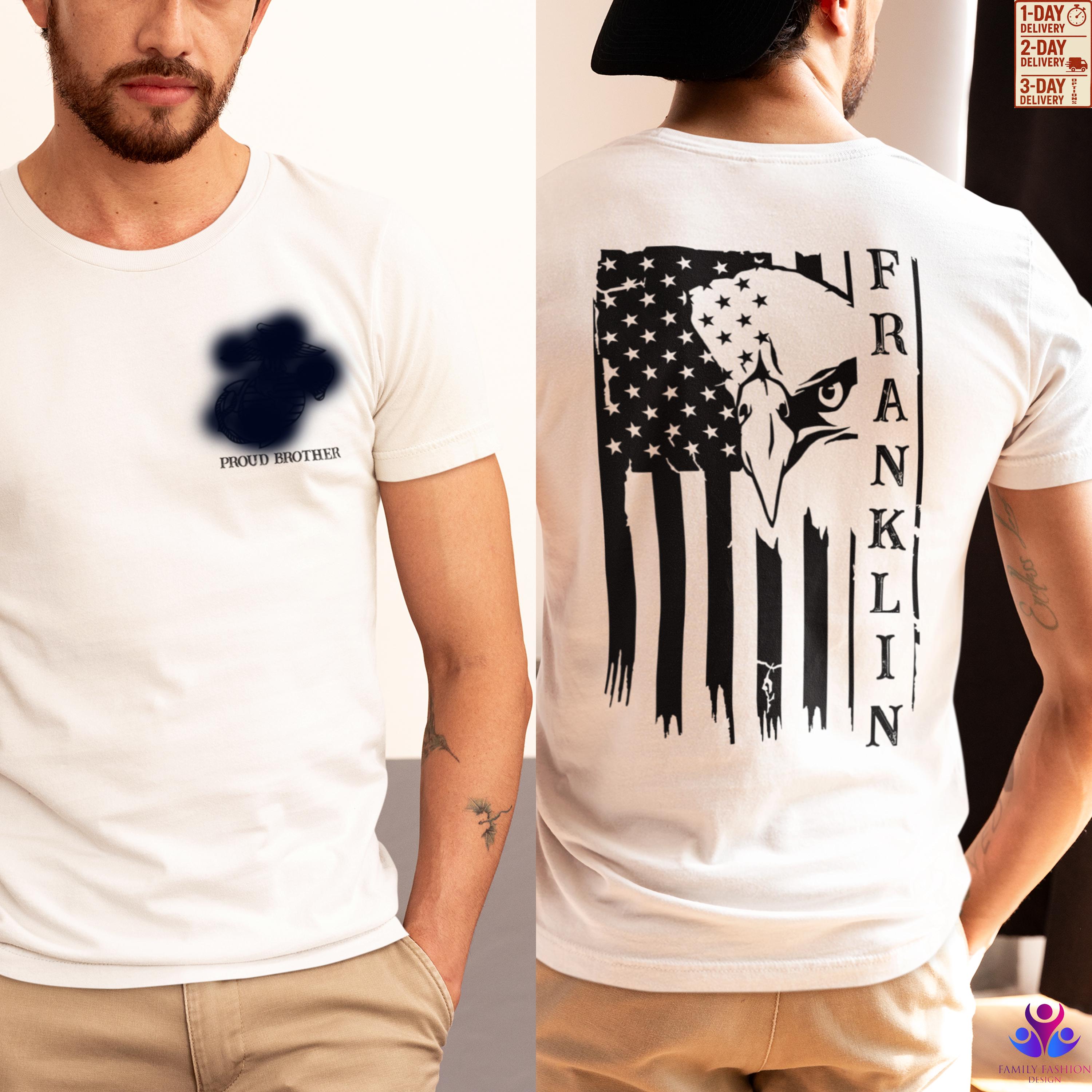 Camisetas personalizadas de graduación para familias militares, atuendos de graduación, camisetas de regalo de apoyo militar, camisetas personalizadas a juego para familias del ejército