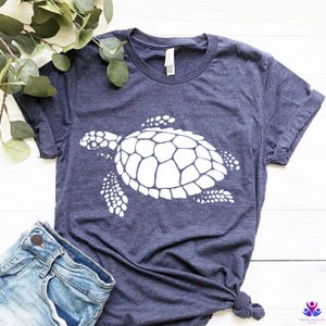 Turtle Shirt Turtle T-shirt Cute Turtle Shirt  Sea Turtle Tee Turtle Gifts Birthday Shirt Girl Turtle Turtle Things, Cute Turtle Gift