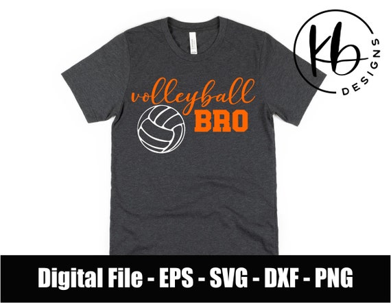 Volleyball Bro Digital File Download. Volleyball Bro SVG Png - Etsy