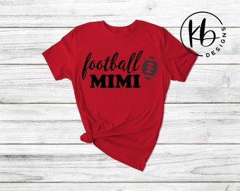 Football Mimi T-shirt. Football Family 