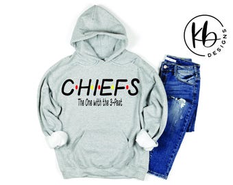 Chiefs 3Peat Fashion T-Shirt. Chiefs Friends Style Tee. The One with the 3Peat Chiefs Tee. Three Peat Chiefs Fan Tee. Chiefs Football Tee.