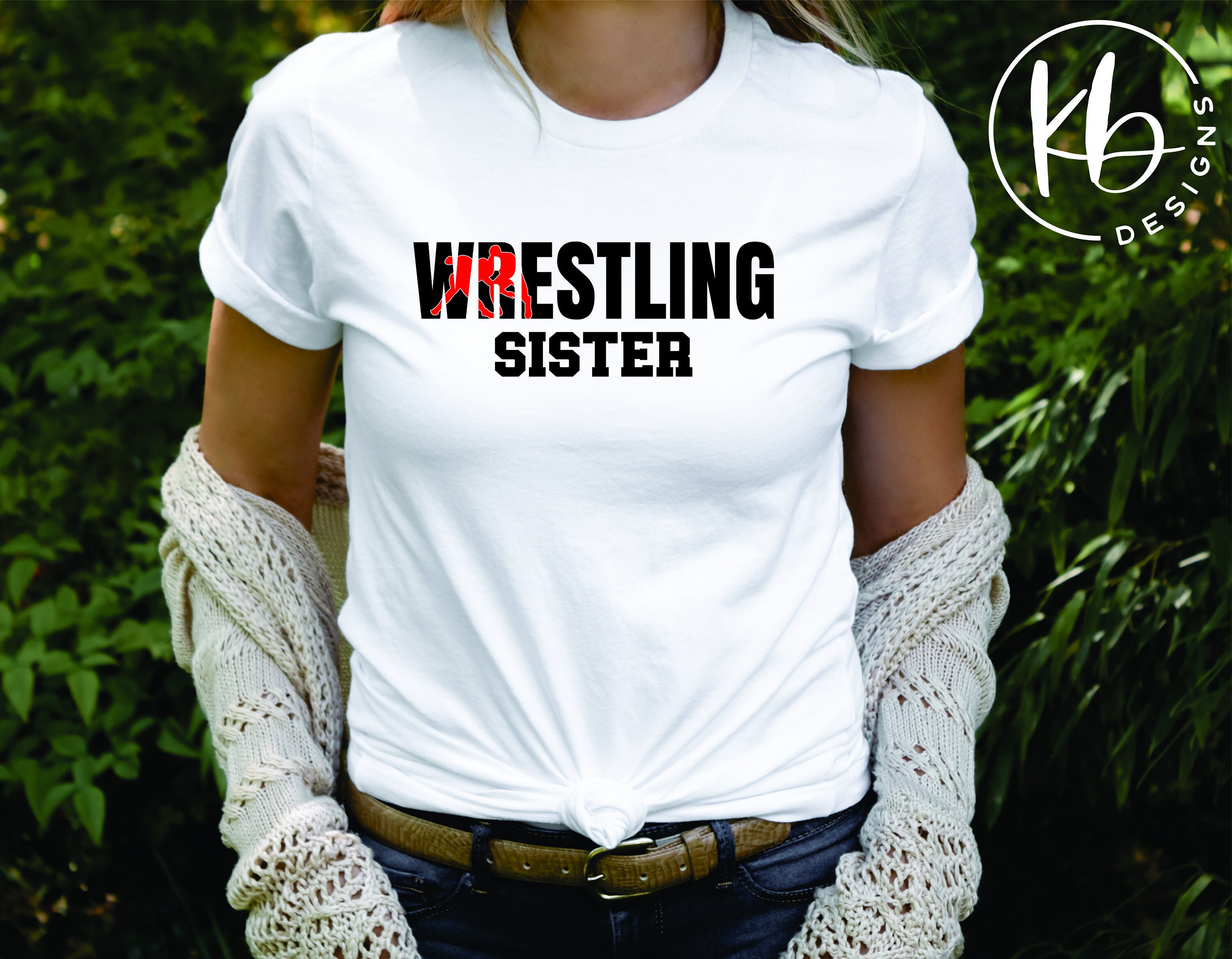 Unisex Wrestling Sister Fashion T-shirt 