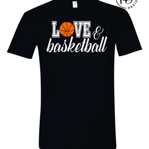 Amor y Baloncesto SVG - PNG - eps - dxf. Descarga de archivos digitales de amor y baloncesto. Archivos de baloncesto. Archivos para Cricut. Archivos para Silhouette