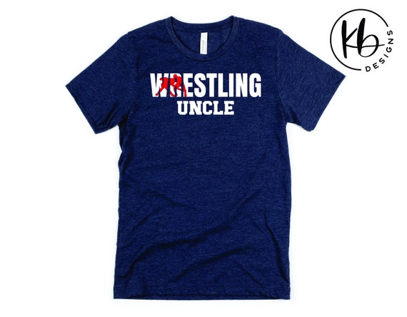 Wrestling Uncle Fashion T-Shirt. Men's Fashion Tee. Wrestling Fan. Sports Fan. Wrestling Uncle Tee. Gift for Uncle. Gift for Brother.