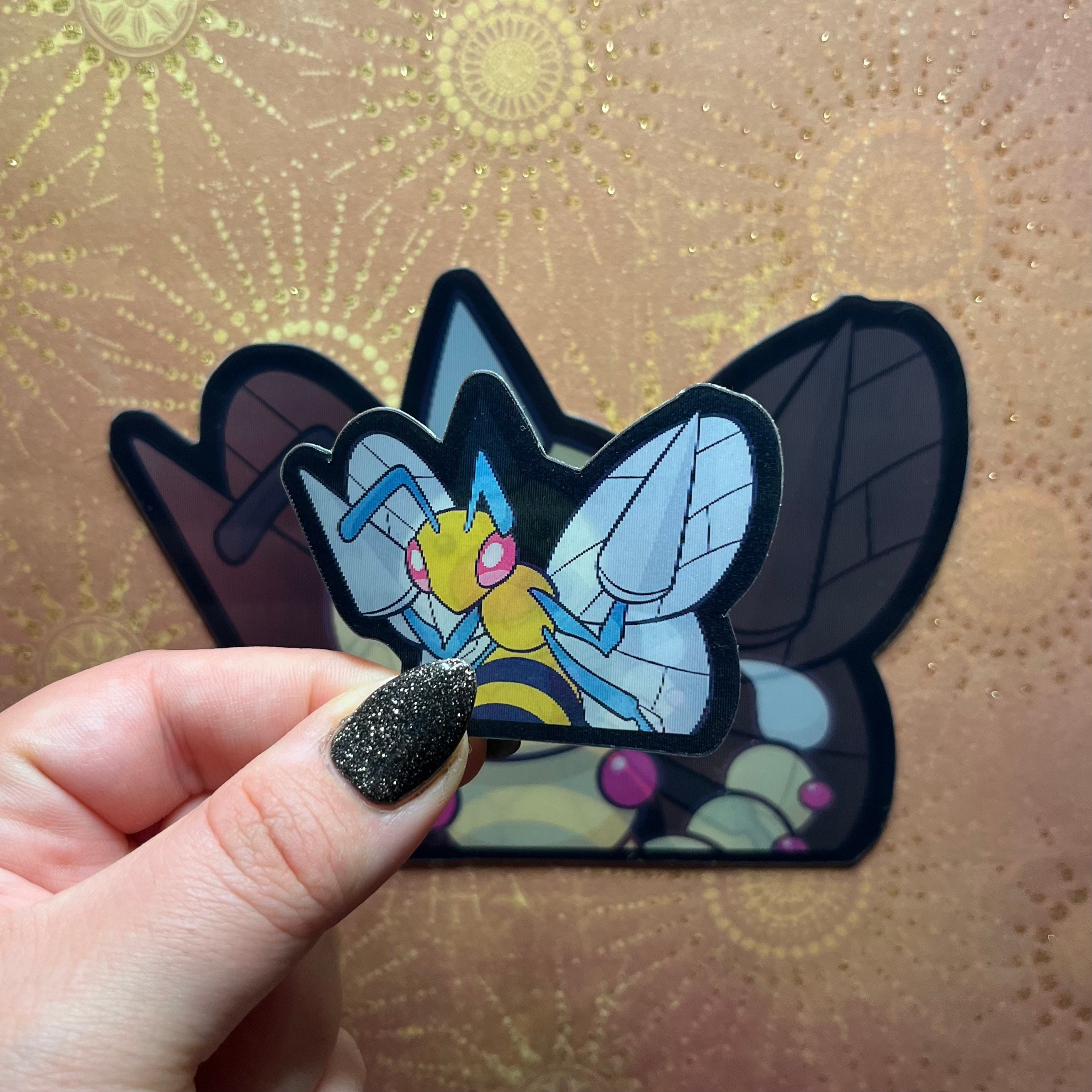 Beedrill Evolution 3D Motion Sticker - Etsy