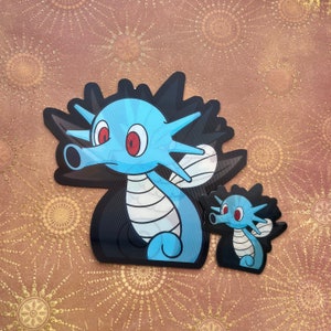 Horsea / Seadra 3D Motion Sticker