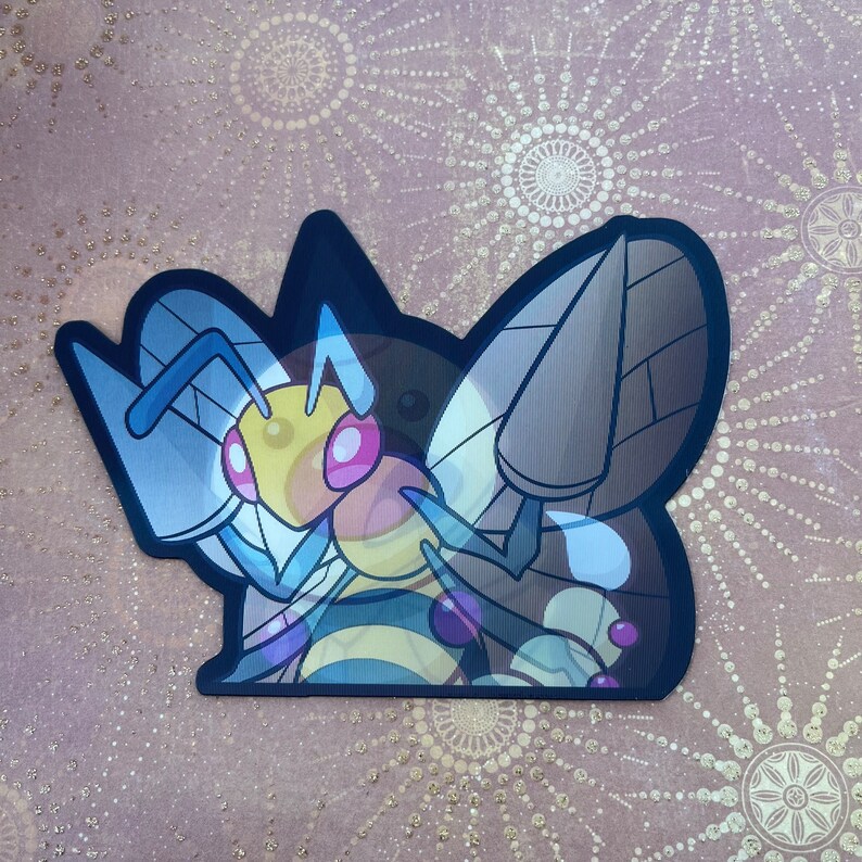 Beedrill Evolution 3D Motion Sticker - Etsy