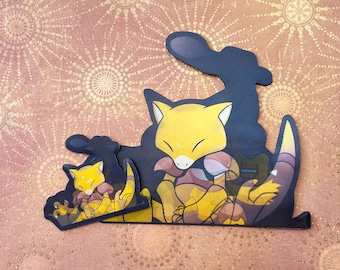 Sticker mouvement 3D Abra Evolution