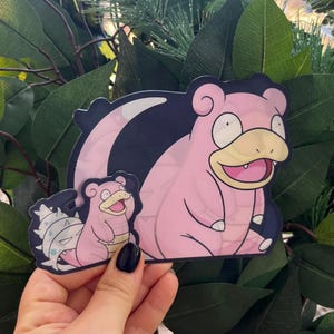 Slowpoke / Slowking 3D Motion Sticker