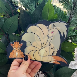 Vulpix / Ninetails 3D Motion Sticker