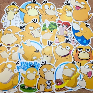 Psyduck Laptop Stickers