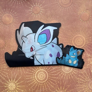 Nidoran / Nidoqueen Evolution 3D Motion Sticker