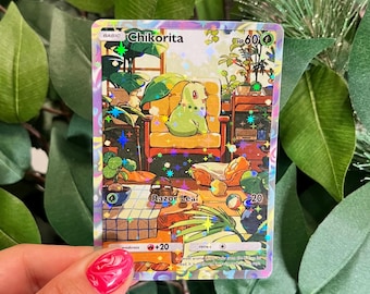 チコリータ A4 162 / 海と空の知恵 / ポケモンTCG 高品質カスタム