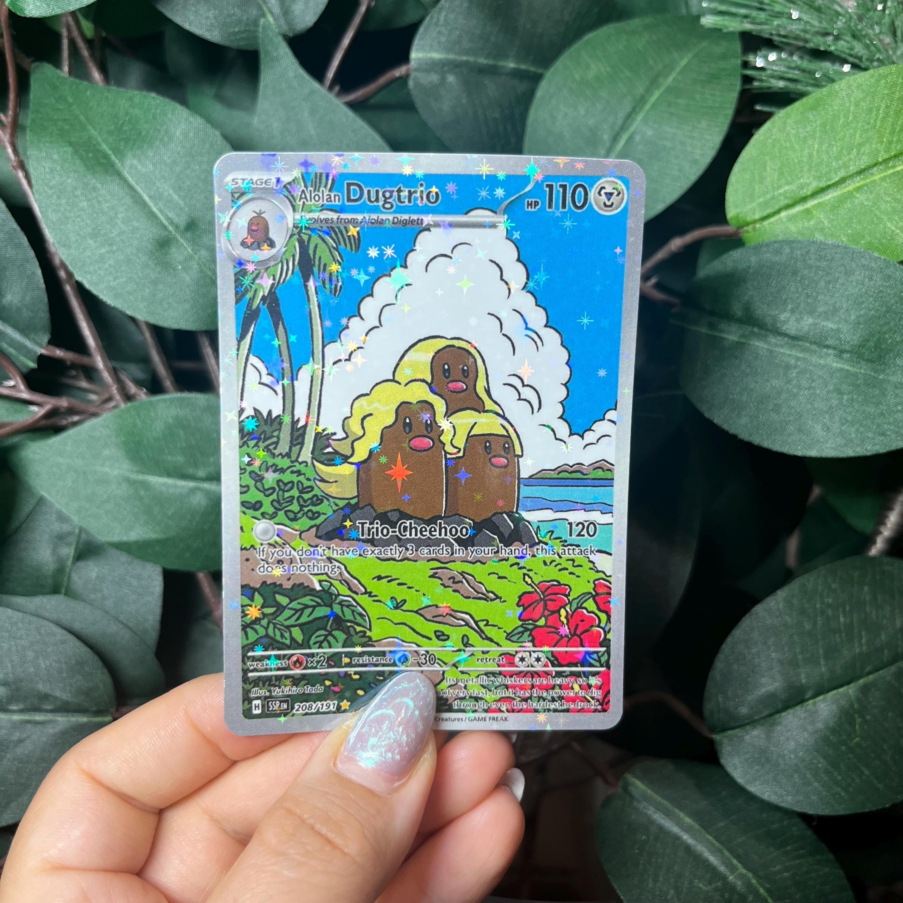 Diglett Card - Etsy Singapore
