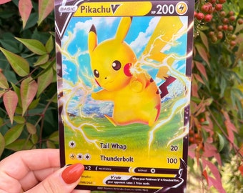 Pikachu Card 3D Motion Sticker (Large)