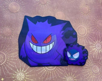 Ghastly / Gengar 3D Motion Sticker