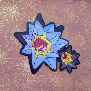 Staryu / Starmie 3D Motion Sticker