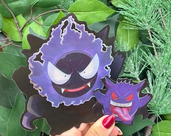 Gengar Evolution 3D Motion Sticker