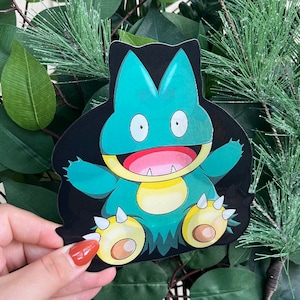 Sticker mouvement 3D Munchlax/Snorlax (Grand)