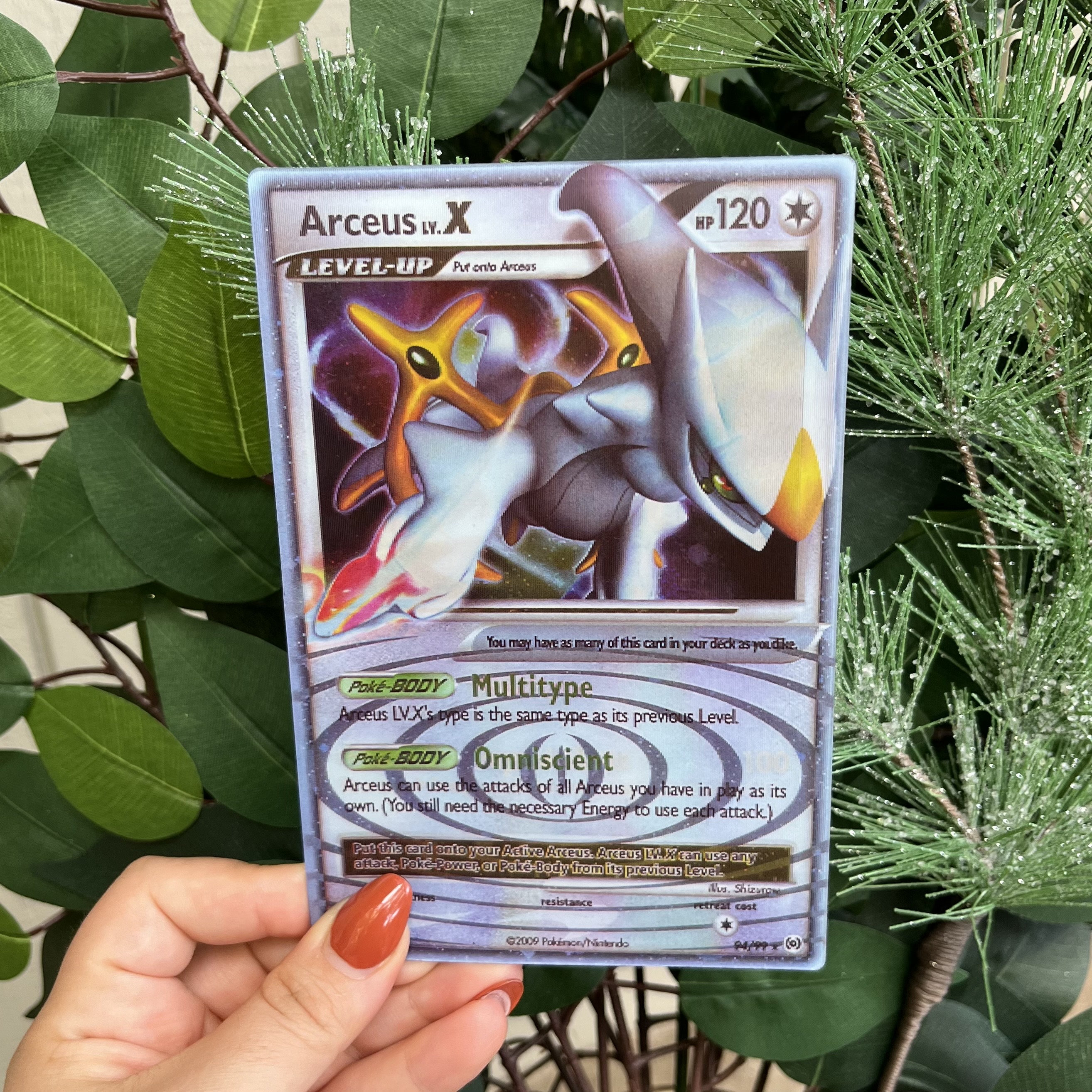 pokemon arceus lv x card Premium Vintage Graded Pokémon Cards – MysteryPokeSlabs main image 0