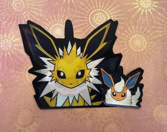 ポケモン イーブイ進化ポスターセット: イーブイ、サンダース