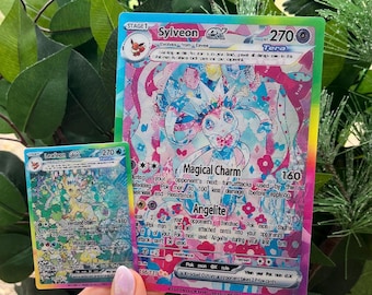 Glaceon / Sylveon / Leafeon Prismatic Card 3D Motion Sticker