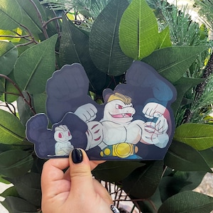 Machop Evolution 3D Motion Sticker