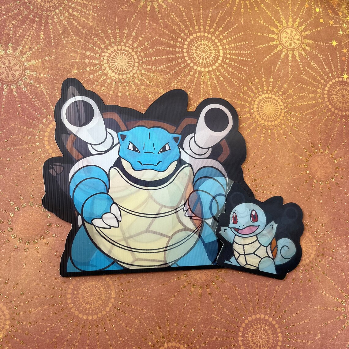 Squirtle Evolution 3D Motion Sticker - Etsy