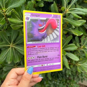 Gengar Card 3D Motion Sticker (Large)