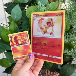 Charmander Evolution Card 3D Motion Sticker