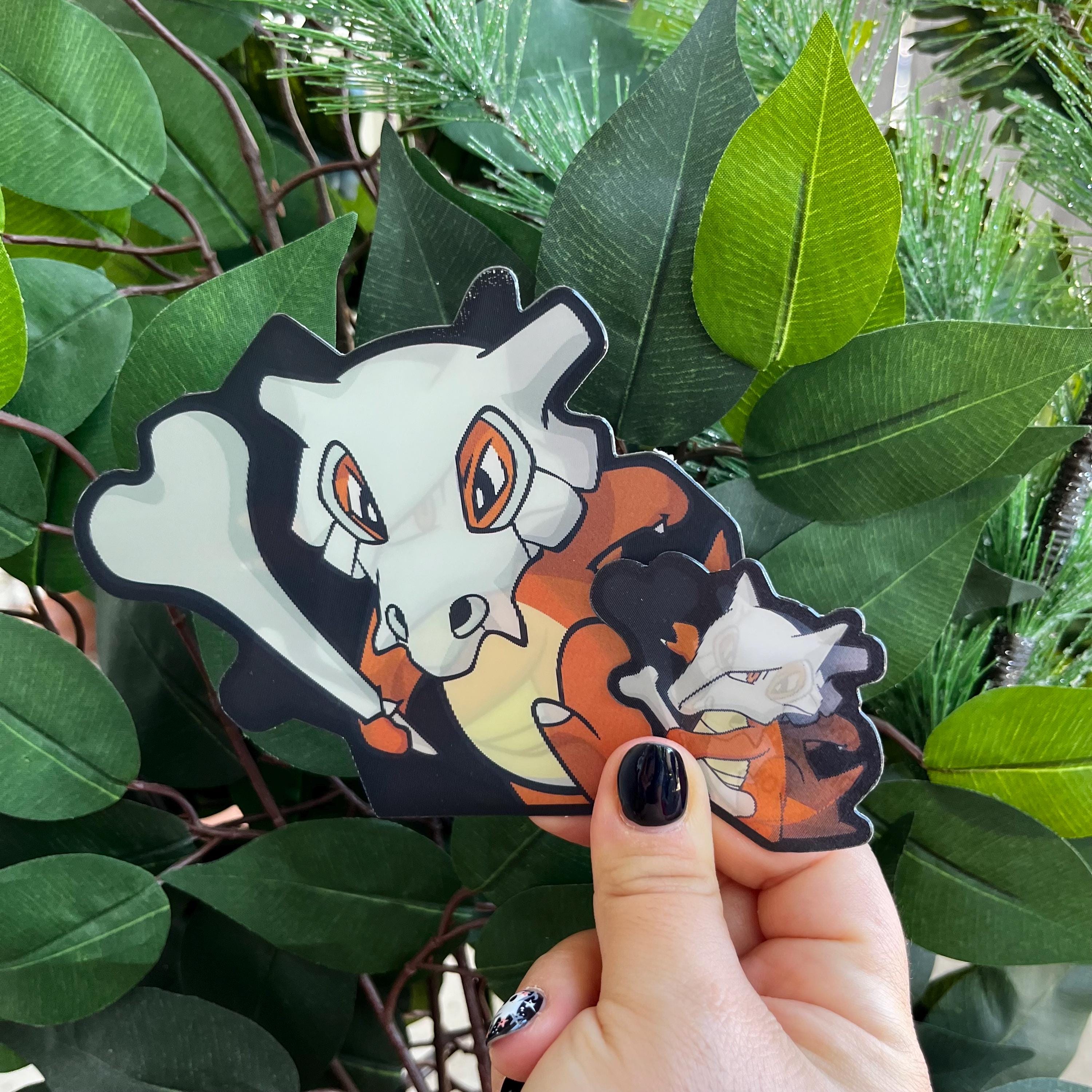 Cubone / Marowak 3D Motion Sticker - Etsy