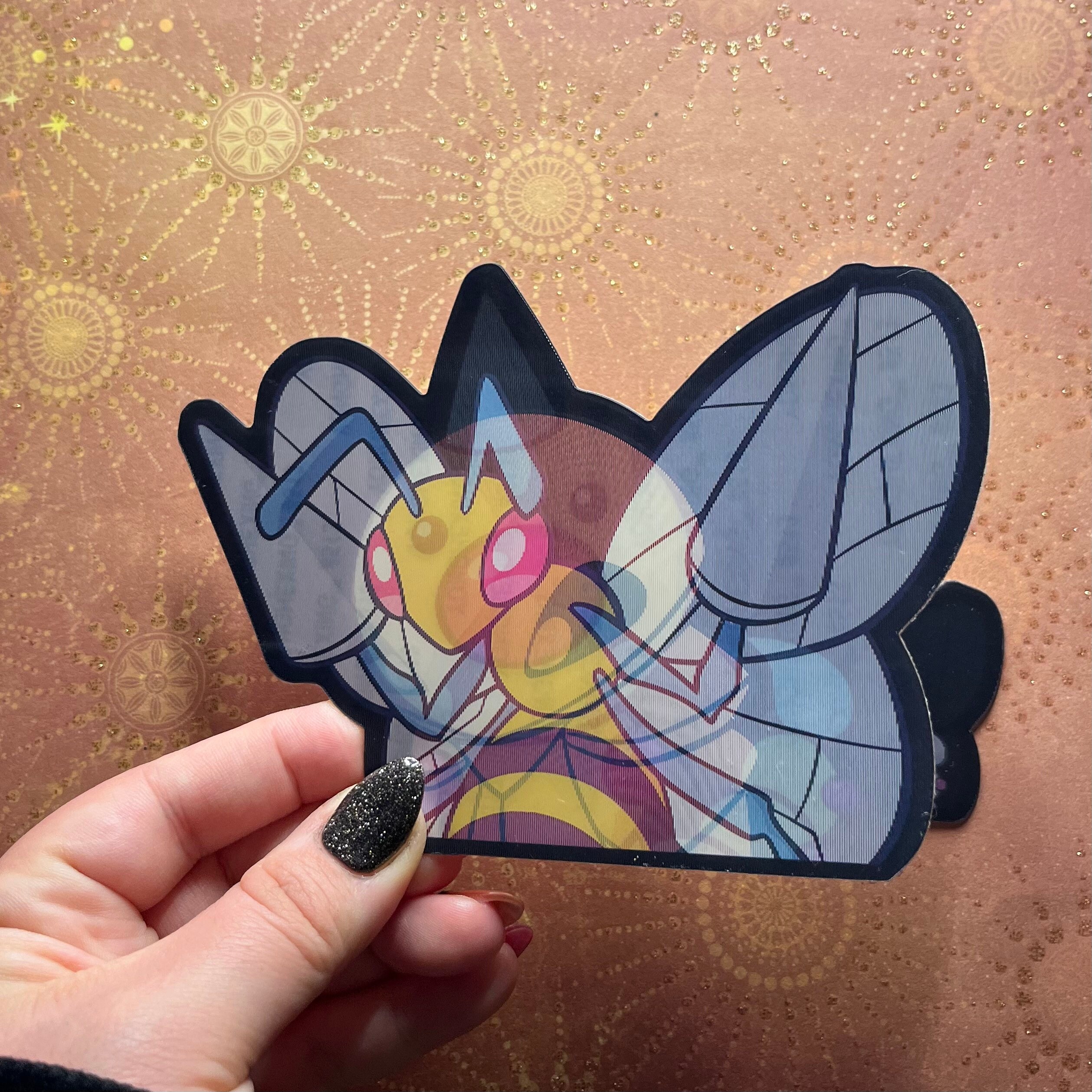 Beedrill Evolution 3D Motion Sticker - Etsy