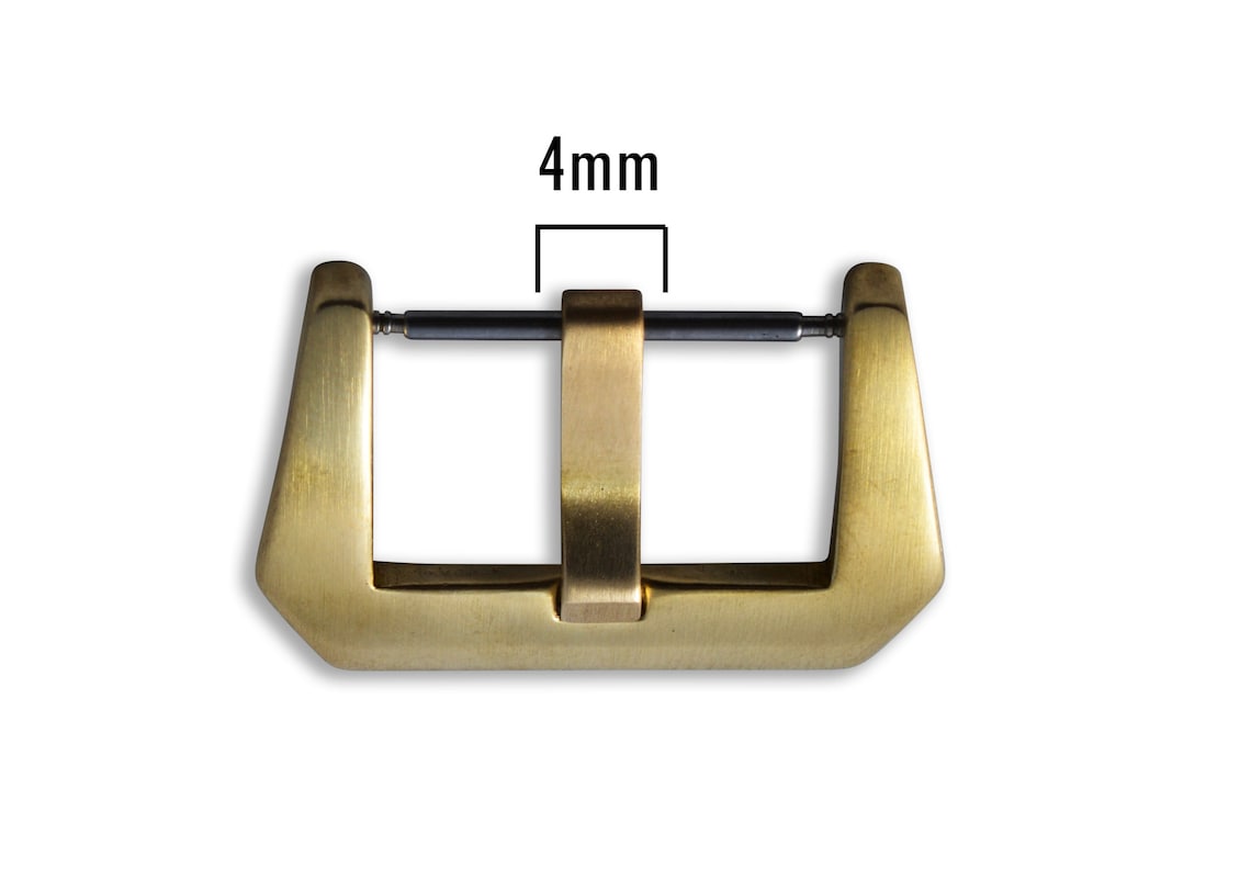 Solid Bronze Watch Strap Buckle 20mm, 22mm Cusn6 prev Shape Etsy