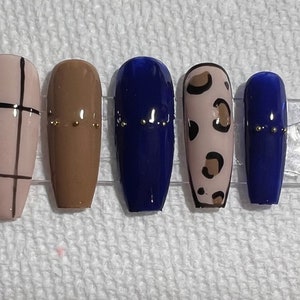 Elegant Leopard Press on Nails
