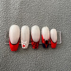 Spider-man Press on Nails