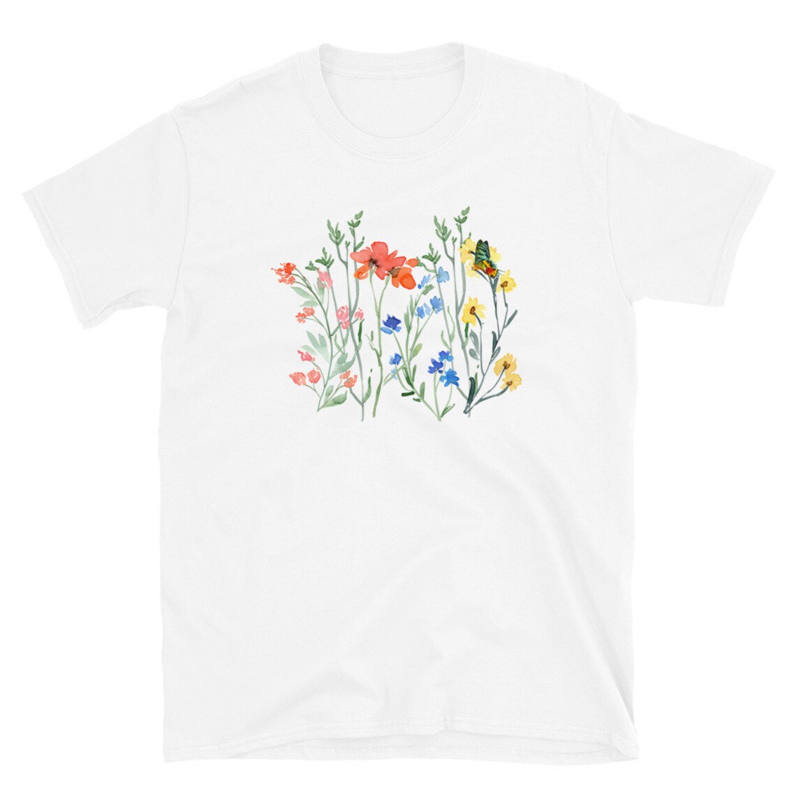 Wildflowers Shirt | Etsy