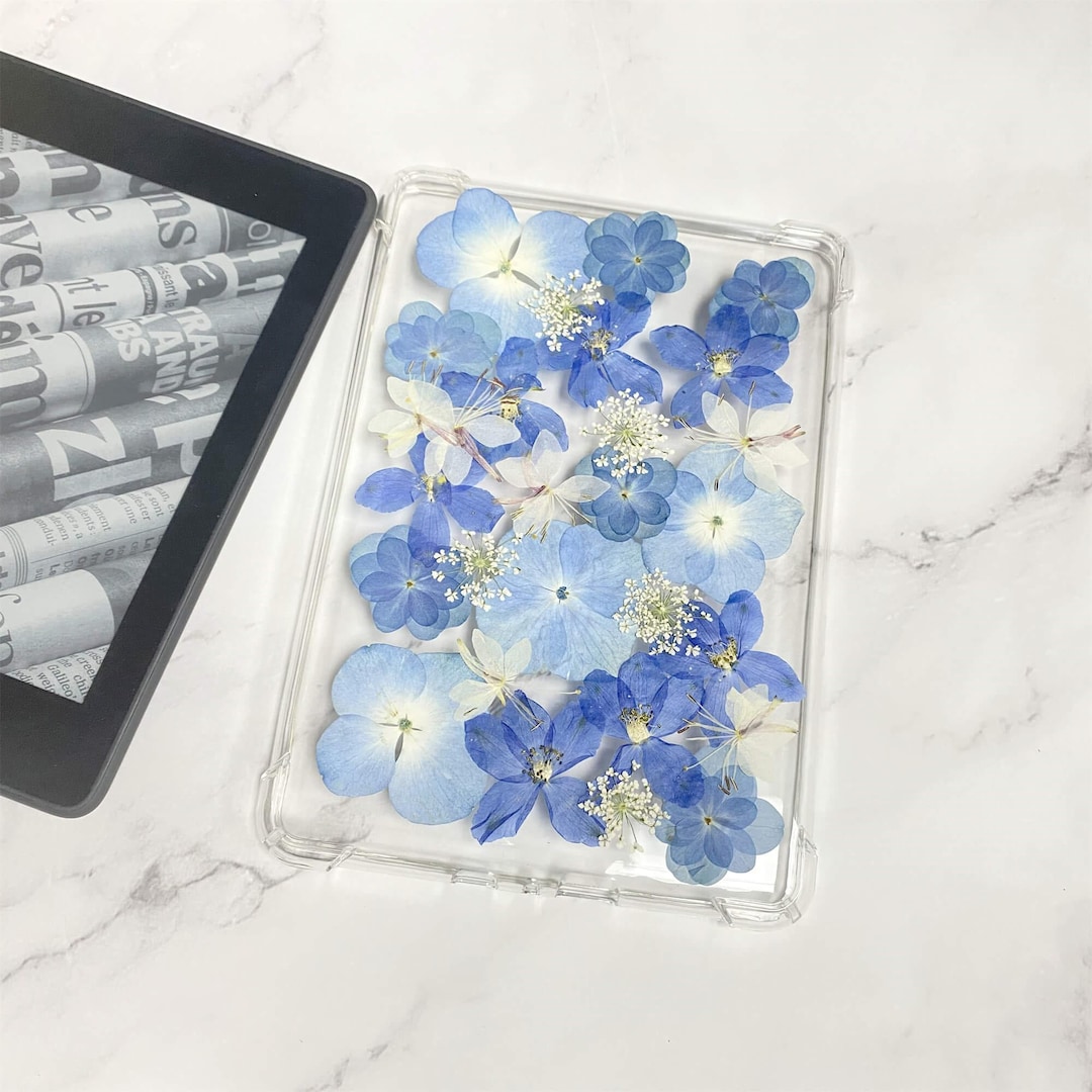 Fantasy Blue Hydrangea Flower Case for Kindle Colorsoft,kindle ...
