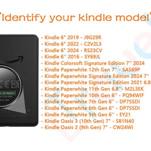 a picture of a kindle next to a picture of a kindle
