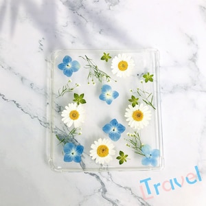 Real whiite daisy blue flowers E-Reader case for Kobo Libra 2 (2021), Kobo Clara Color 2024,Clara 2E 2022, Libra H2O, Libra Colour 7&#39;&#39; case