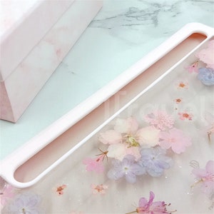 Real Pressed Pink Flower Glitter Case for Samsung Tab S11 S10 S9 S8 ...