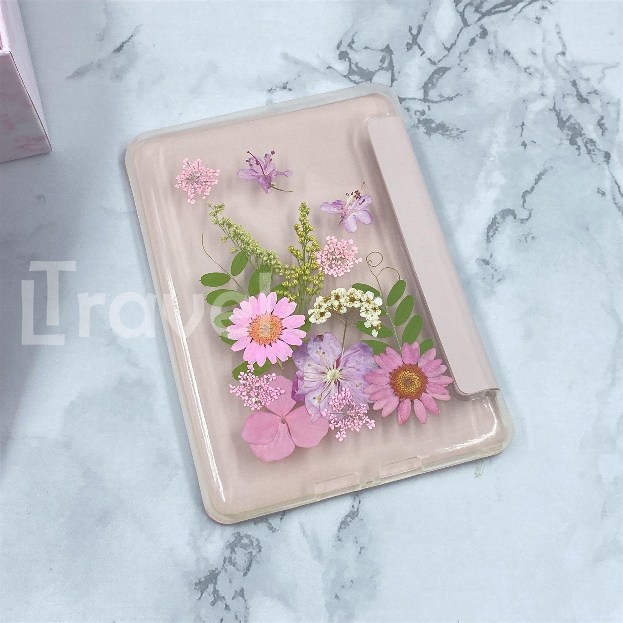Real Pressed Daisy Flower Case for Kindle Colorsoft 7'',kindle ...
