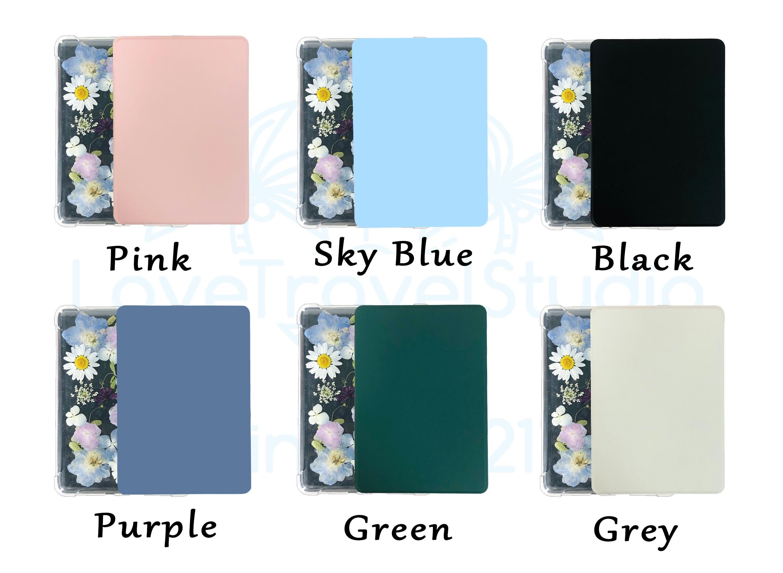 Pressed White Dried Flower Case for Kindle Colorsoft 7'',kindle ...