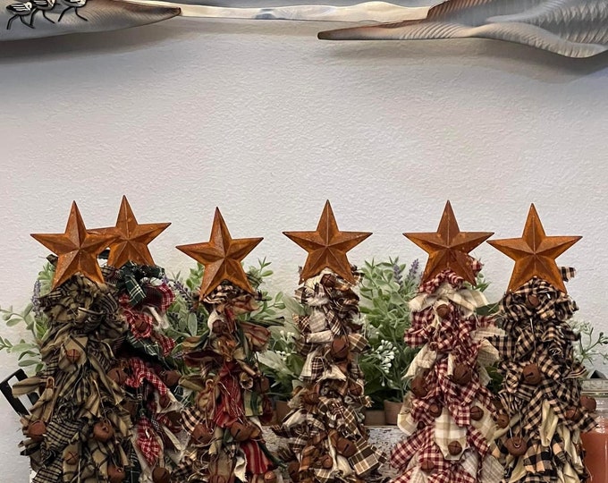 Primitive Rag Trees Options 1-5 - Etsy
